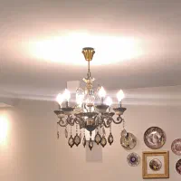 یک جفت لوستر ۶ شاخه وارداتی ۱۰ میلیون