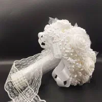 دسته گل مصنوعی/ دسته گل اقتصادی عروس