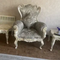 مبل سلطنتی کاملا سالم ودر حد نو|مبلمان خانگی و میز عسلی|شیراز, سینما سعدی|دیوار