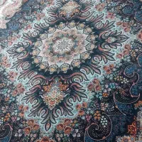 دو تخته فرش ماشینی ۷۰۰شانه ۹ متری در حد نو