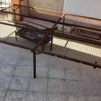 تخت وکرسی فلزی