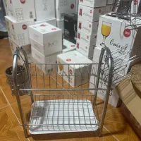 ابچگان استیل دو طبقه نو حراج ۴۹۰ تومن
