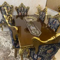 سرویس مبل و ناهارخوری سلطنتی|مبلمان خانگی و میز عسلی|اندیشه, اندیشه فاز ۳|دیوار