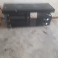 زیر تلویزیونی شیشه ای سالم|میز تلویزیون|یاسوج, |دیوار