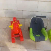 وسایل نوزاد . کریر . تشت و توالت فرنگی و اسب