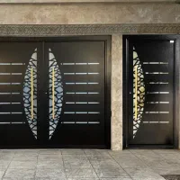 فروش انواع درب های فلزی حیاطی و پارکینگی|مصالح و تجهیزات ساختمان|خلخال, |دیوار