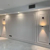 باز سازی منزل قاب بندی دیوار ها نغاشی گچ کاری