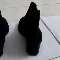 پوتین نو مشکی جیر سایز۳۹|کیف، کفش، کمربند|گرگان, |دیوار