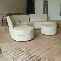 مبل گرد با میز وسط|مبلمان خانگی و میز عسلی|بابلسر, |دیوار