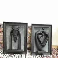 ۲عددتابلوی سه بعدی مدرن،رزین