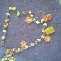 گردنبندنقره ودستبندفیروزه|زیورآلات و اکسسوری|گندمان, |دیوار