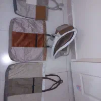 ساک دستی پارچه مبلی داخل آستر