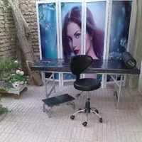تخت تتو اپلاسیون ماساژ مژه لیزر معاینه پایه تاشو