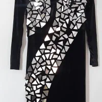 لباس مجلسی اینه ای سایز ۴۰-۳۸