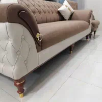 مبل دسته چوبی|مبلمان خانگی و میز عسلی|کرج, فاز ۳ مهرشهر|دیوار