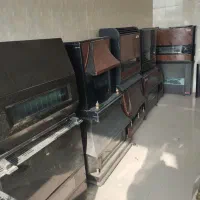 بخاری گازی شومینه ای  درحد نو