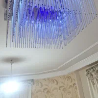 لوستر آبی فلزی و لوستر آشپزخانه