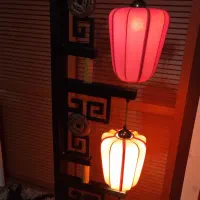 آباژور سنتی چوبی سه شعله