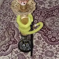 قلیون تنه برنجی باتعمه آدامس دارچین