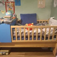 تخت تمام چوب کودک و نوجوان