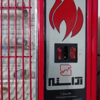 بخاری برقی لاکی رنگ پایه دار
