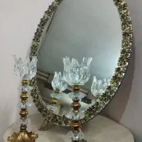 آینه شمعدان نو|صنایع دستی و سایر لوازم تزئینی|شهرضا, |دیوار
