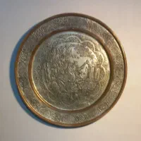 سینی قلم کاری قدیمی اصفهان