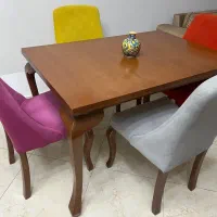 میز ناهارخوری چهارنفره با صندلی