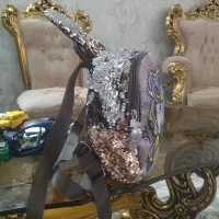 کیف پولکی ...کوله پشتی اسب شاخ دار|کیف، کفش، کمربند|چهاردانگه (تهران), |دیوار