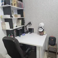 کتابخانه و میزتحریر|میز تحریر و کامپیوتر|نکا, |دیوار