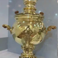 سماور و ساعت برنزی سنگین