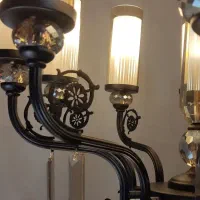 لوستر آویز کبریتی نماد اصالت و زیباییT610|لوستر و چراغ آویز|کرج, دهقان ویلا|دیوار