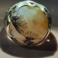 انگشترشجرقائنات نقره