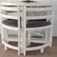 میز ناهارخوری کم جا،ویترین و جاکفشی