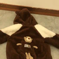 کاپشن تدی بچه گانه