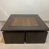 میز جلو مبلی به همراه 4 عدد گل میز