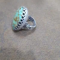 (نقره)(سنگ فیروزه)|بدلیجات|رفسنجان, |دیوار