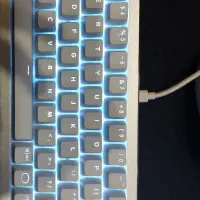 کیبورد گیمینگ cooler master سفید مدل ck721|قطعات و لوازم جانبی رایانه|تهران, علم و صنعت|دیوار