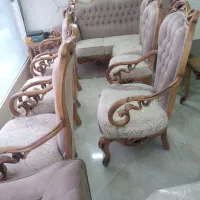 مبل سلطنتی ۹نفره  باچوب راش نودمیلیون تومان