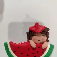 تاپر فوندانتی دکور کیک