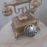 میز تلفن،تلفن برنز وچراغ|میز تلفن|تبریز, |دیوار