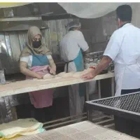 مغازه نانوایی بربری دولتی سهمیه 150 کیسه