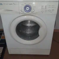 ماشین لباسشویی ۷ کیلویی الجی پاکشومایی کاملا سالم