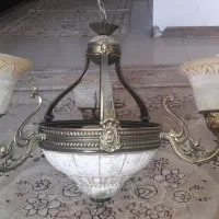 فروش لوستر ۳شعله و۶لامپ
