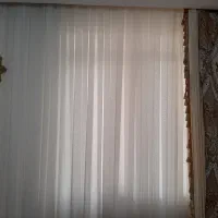 پرده به همراه کتیبه و زیر پرده ای و سرب داخل پرده|پرده، رانر، رومیزی|تهران, باغ فیض|دیوار