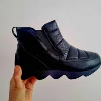 نیم بوت چرم اصل بلک بوفالو  ،سایز ۴۰/۴۱ زنانه نونو