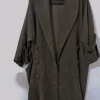 مانتو مخمل کبریتی