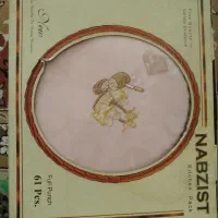 سرویس اشپزخانه پانچ گلدوزی شده 61 پارچه ناب زیست