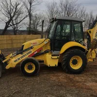 بیل بکهو و پخش شن و ماسه نخاله