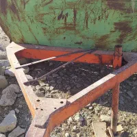 تانکر آب و گازوییل چرخدار ۱۱ بشکه ای|مصالح و تجهیزات ساختمان|شادیان, |دیوار